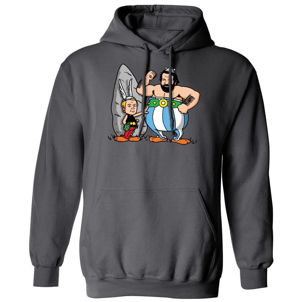Classic Unisex Hoodie - R1Z6LXUF - Charcoal - 7