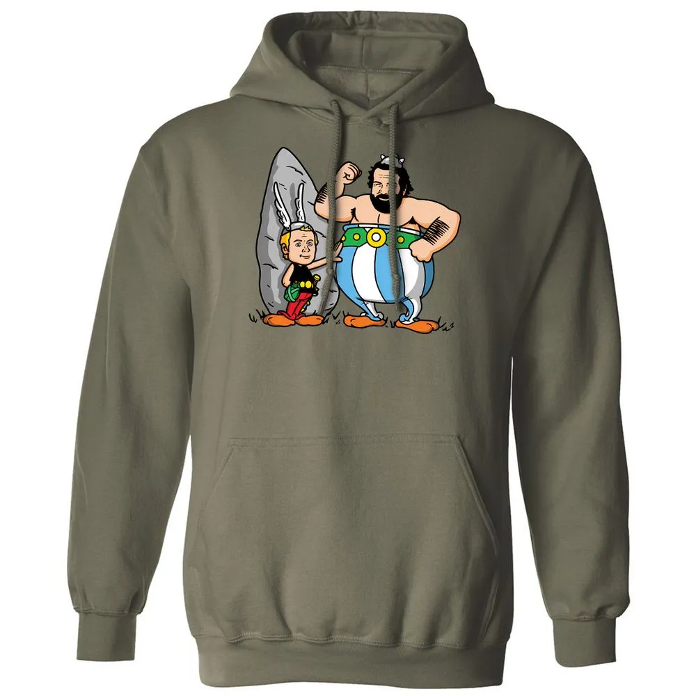 Classic Unisex Hoodie - R1Z6LXUF - Military Green - 4