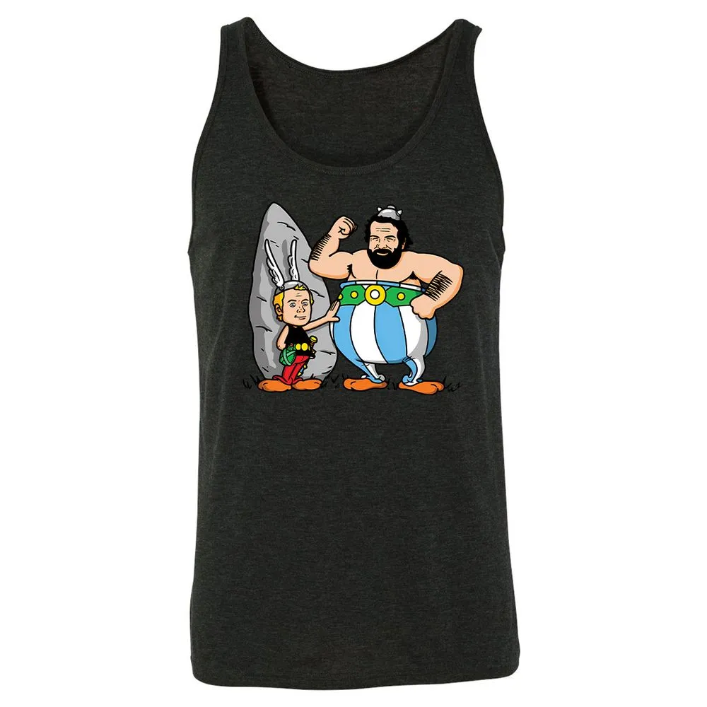 Unisex Jersey Tank - 28M3ZX8A - Charcoal Black Triblend - 5