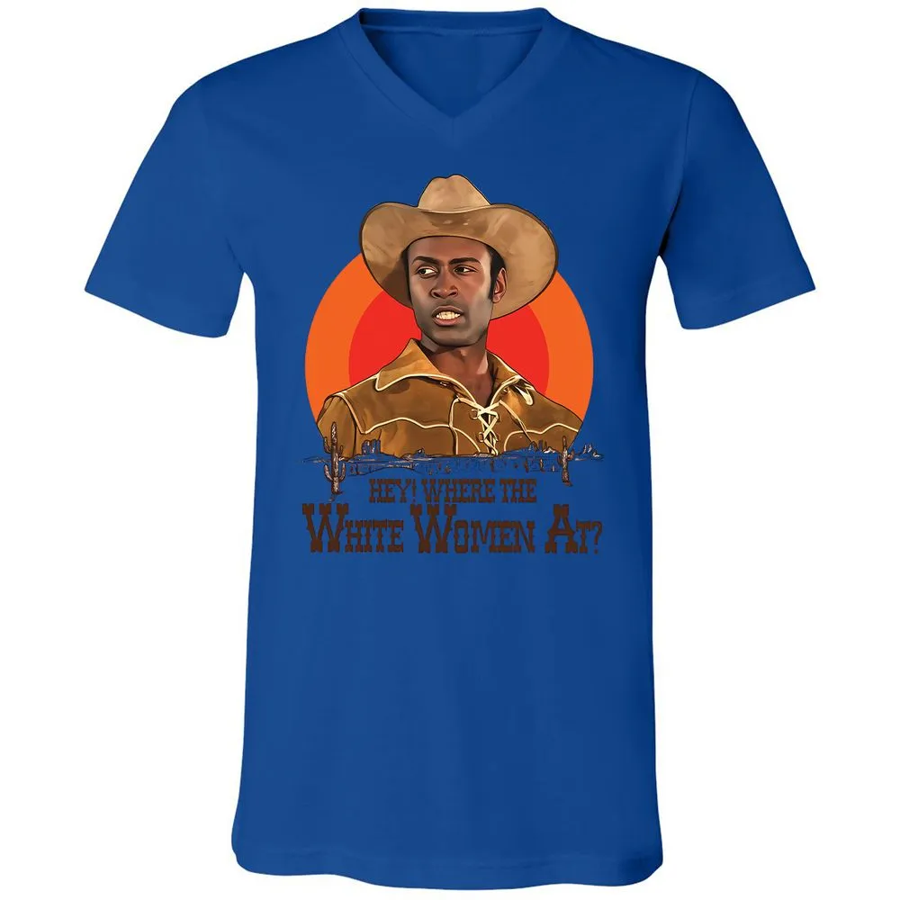 Unisex V-Neck T-Shirt - 3L811JBC - True Royal - 4