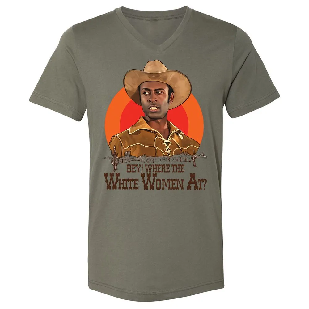 Unisex V-Neck T-Shirt - 3L811JBC - Military Green - 10