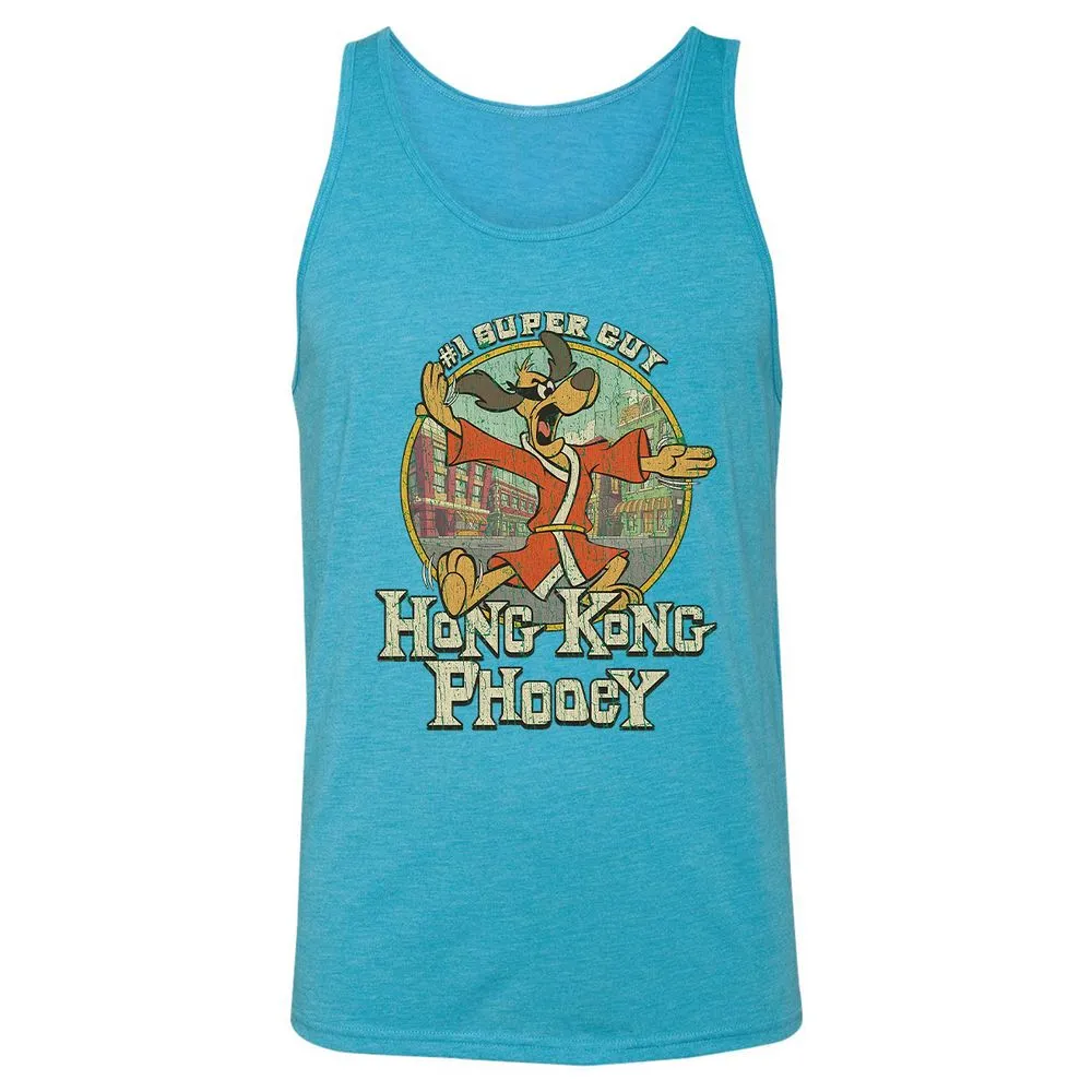 Unisex Jersey Tank - RN6Q8W8H - Aqua Triblend - 3