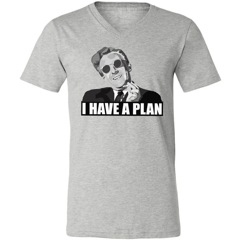 Unisex V-Neck T-Shirt - HH31H6C1 - Athletic Heather - 7