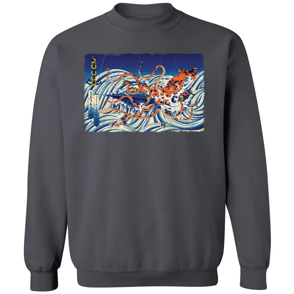 Classic Unisex Sweatshirt - B91HQZ55 - Charcoal - 7
