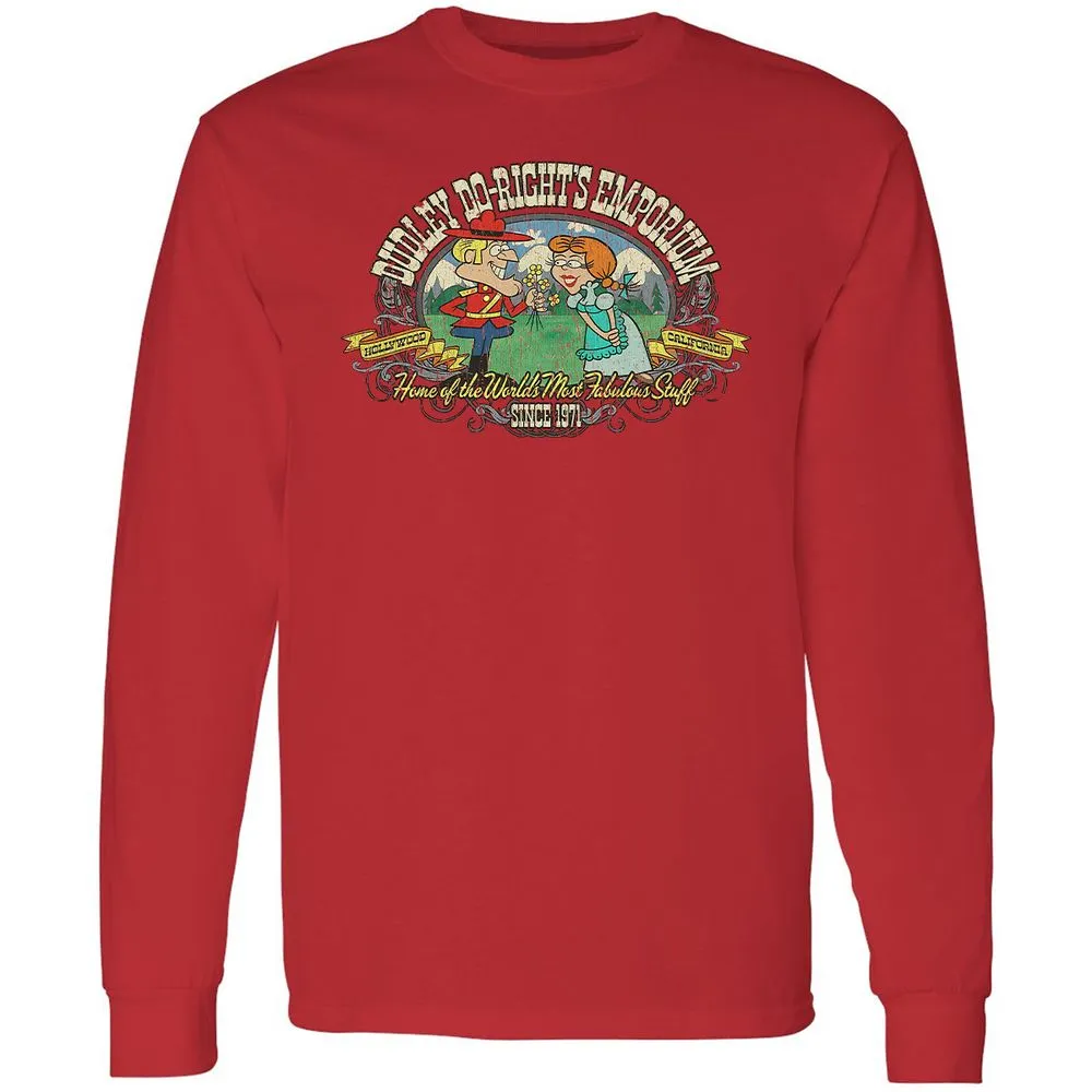 Long Sleeve T-Shirt - UQJM8KDW - Red - 14