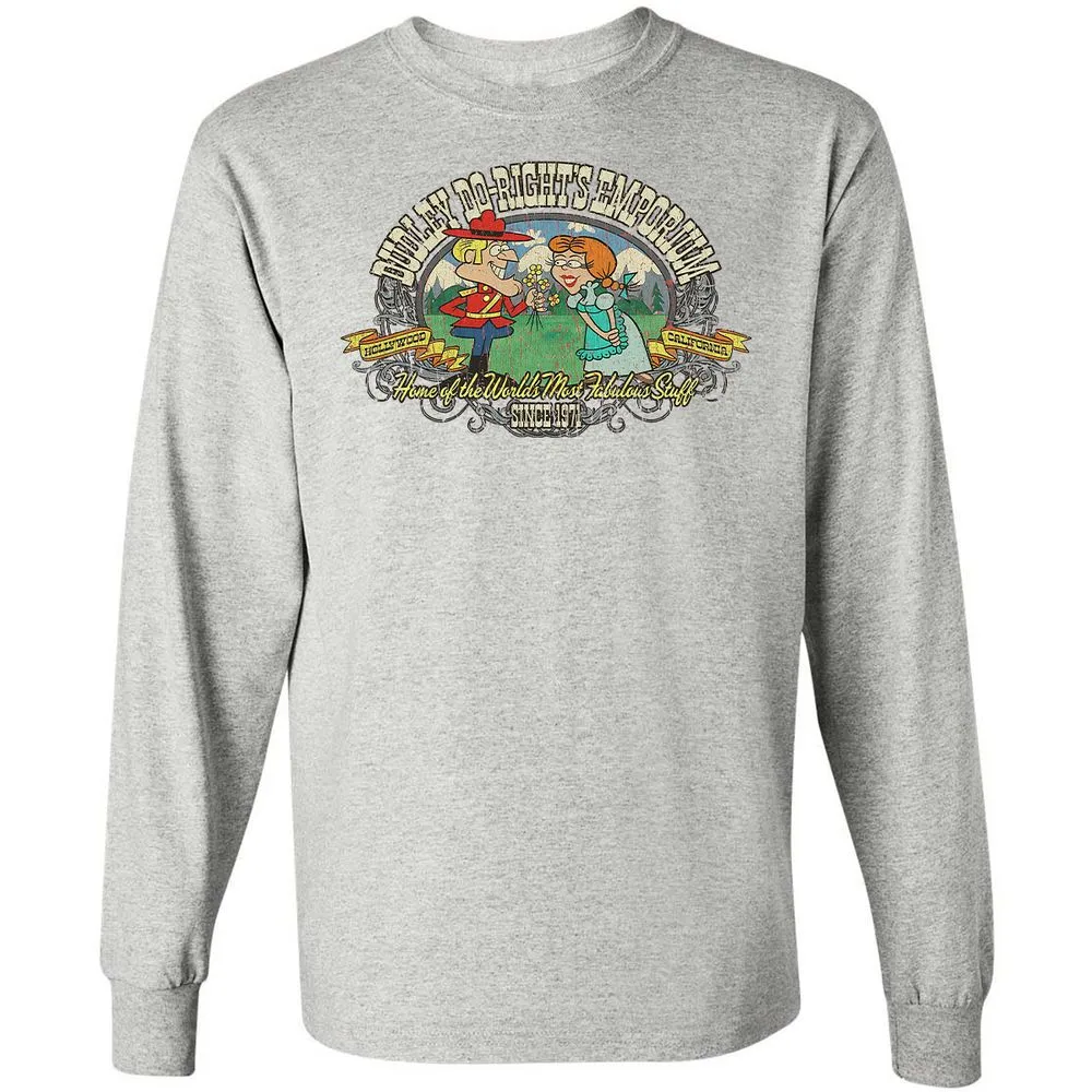 Long Sleeve T-Shirt - UQJM8KDW - Ash - 5