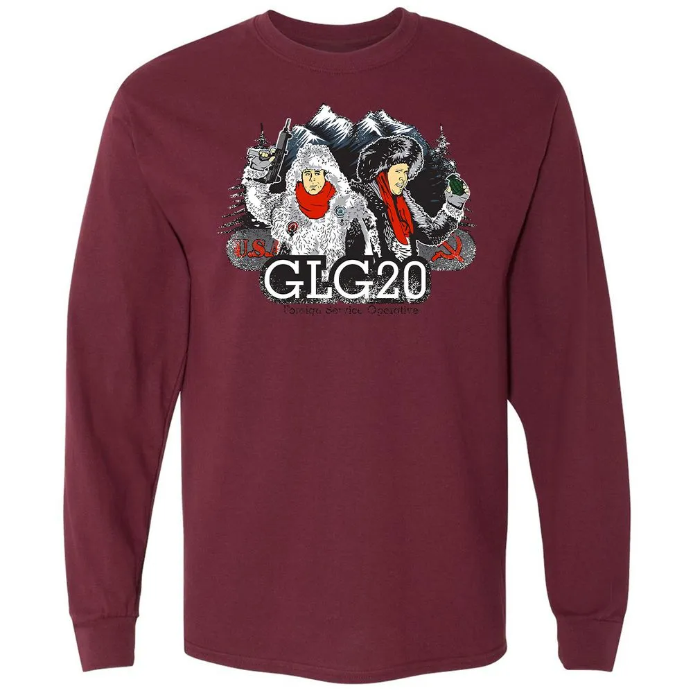 Long Sleeve T-Shirt - 5HUCY874 - Maroon - 11