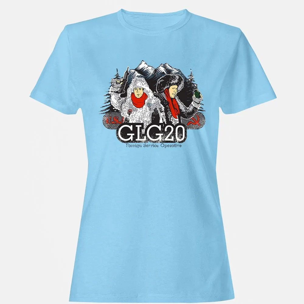 Women's T-Shirt - B3LHANBL - Light Blue - 8