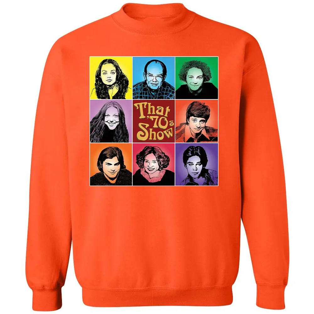 Classic Unisex Sweatshirt - N74GX49B - Orange - 10