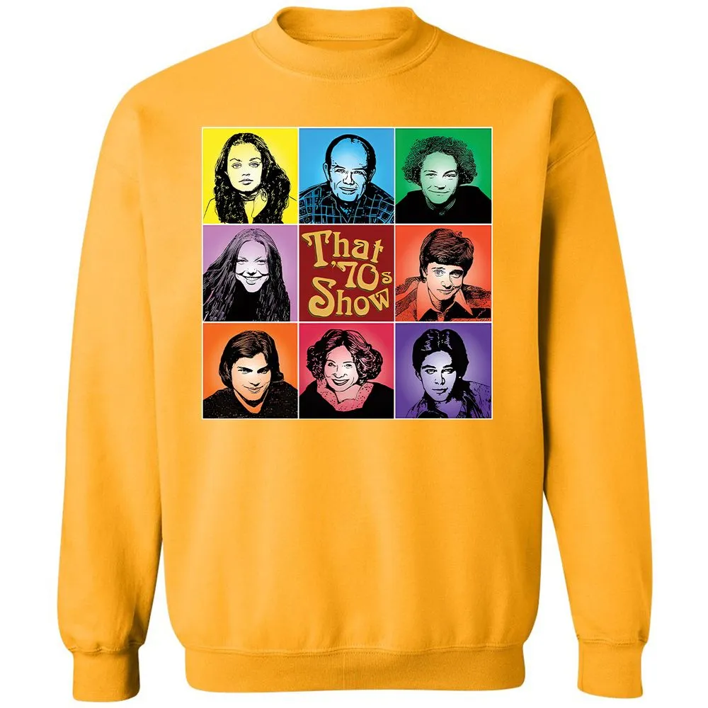 Classic Unisex Sweatshirt - N74GX49B - Gold - 11