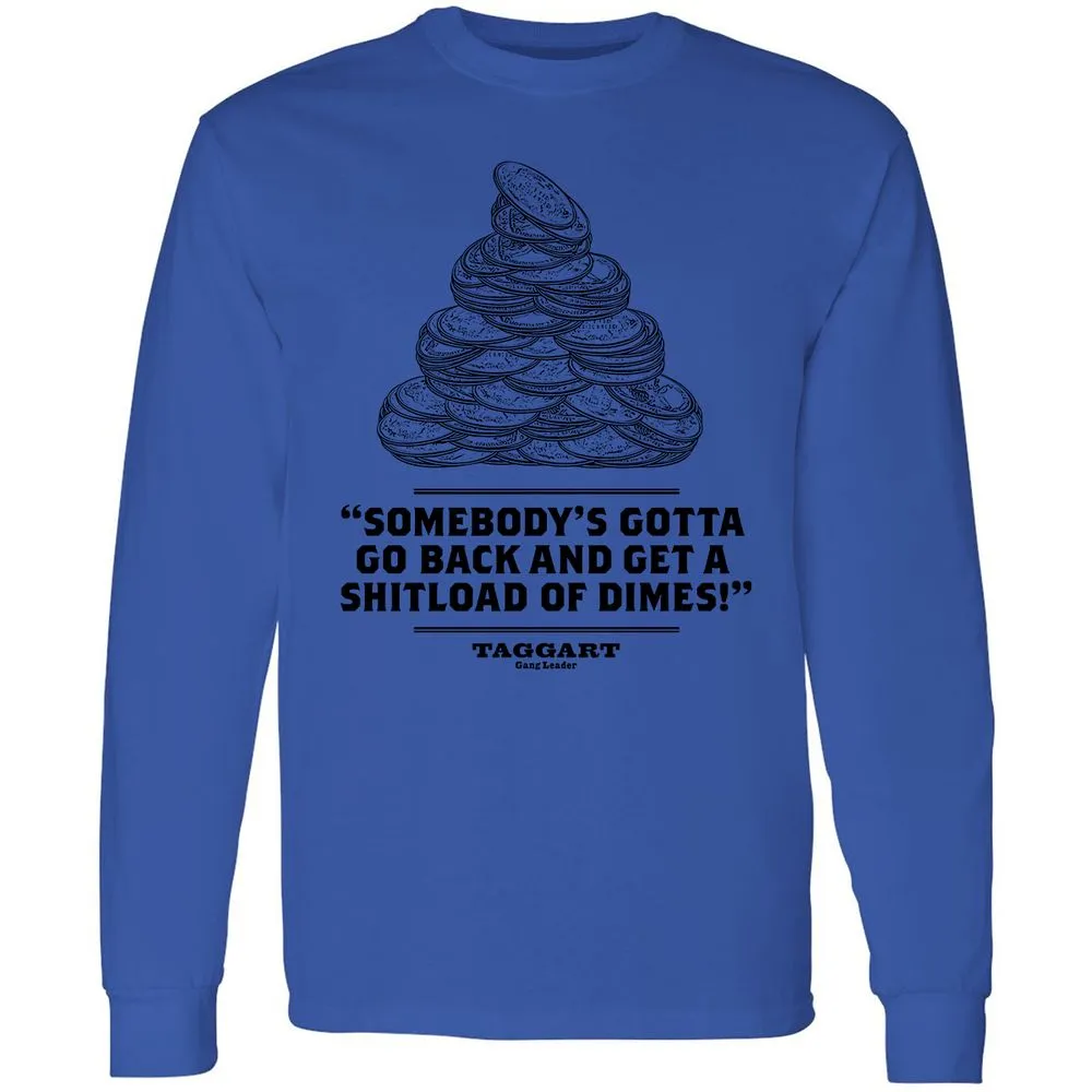 Long Sleeve T-Shirt - 3889J57N - Royal - 4