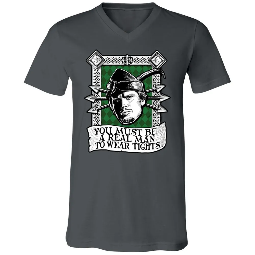 Unisex V-Neck T-Shirt - P5RFAG94 - Asphalt - 12