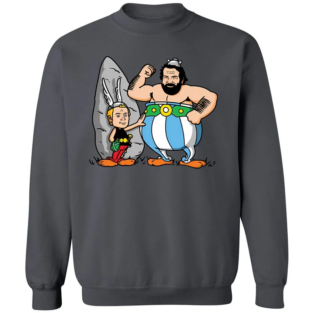 Classic Unisex Sweatshirt - QB6QDHSQ - Charcoal - 7
