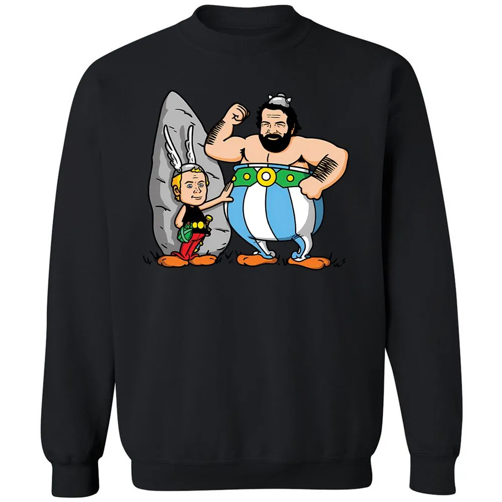 Classic Unisex Sweatshirt - QB6QDHSQ - Black - 12