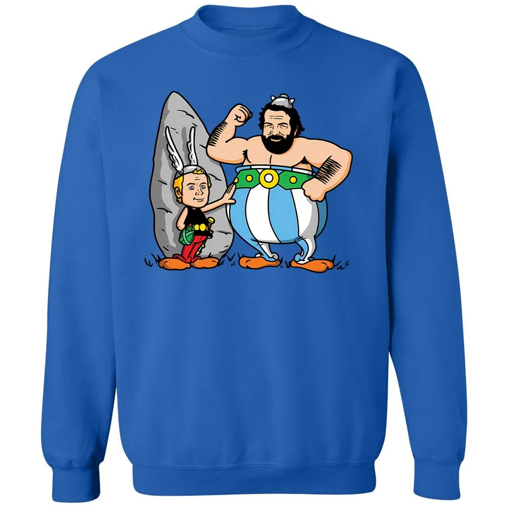 Classic Unisex Sweatshirt - QB6QDHSQ - Royal - 9