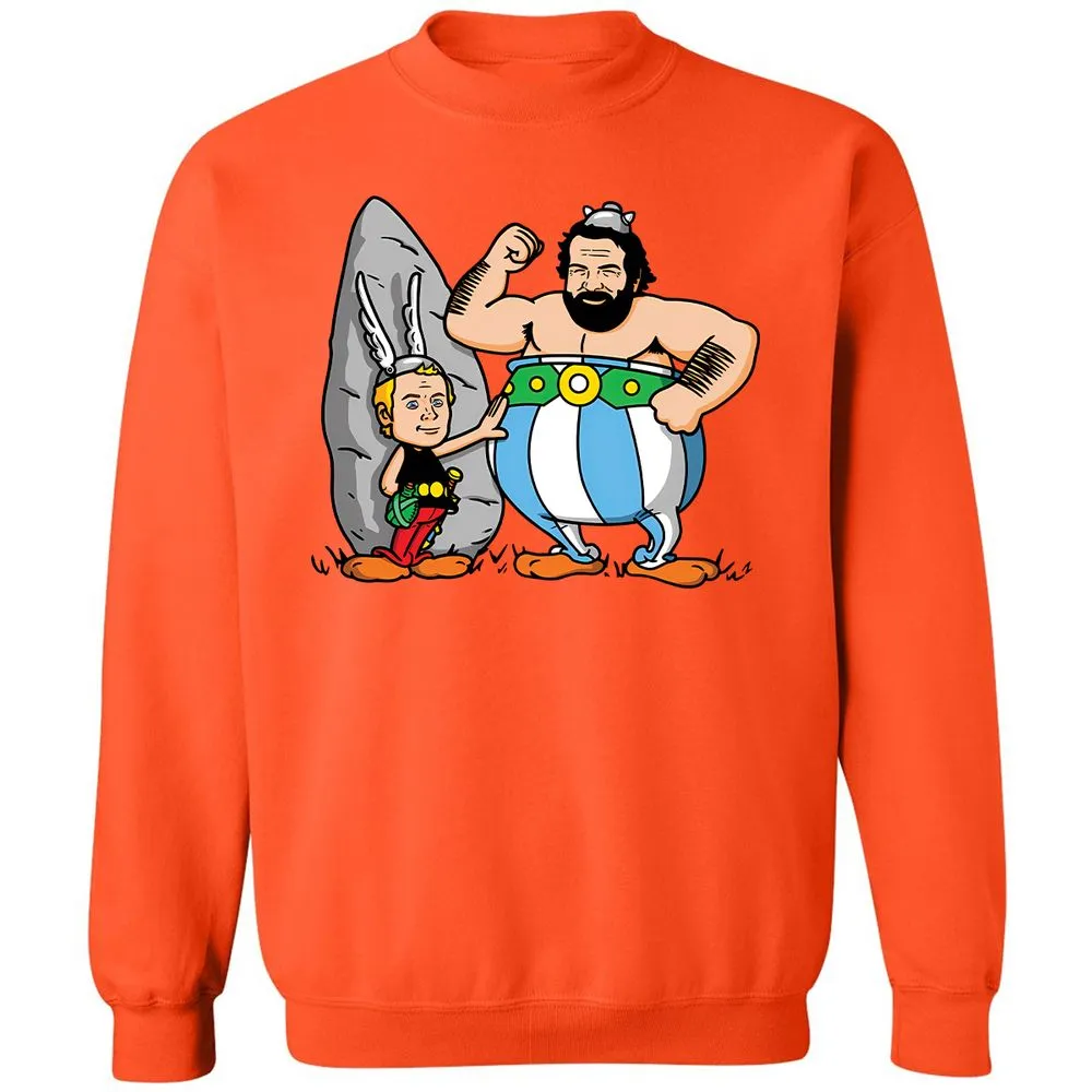 Classic Unisex Sweatshirt - QB6QDHSQ - Orange - 10
