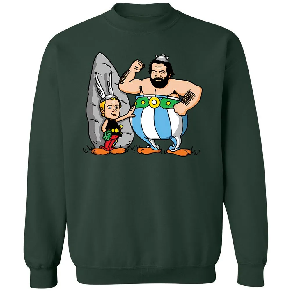Classic Unisex Sweatshirt - QB6QDHSQ - Forest Green - 4