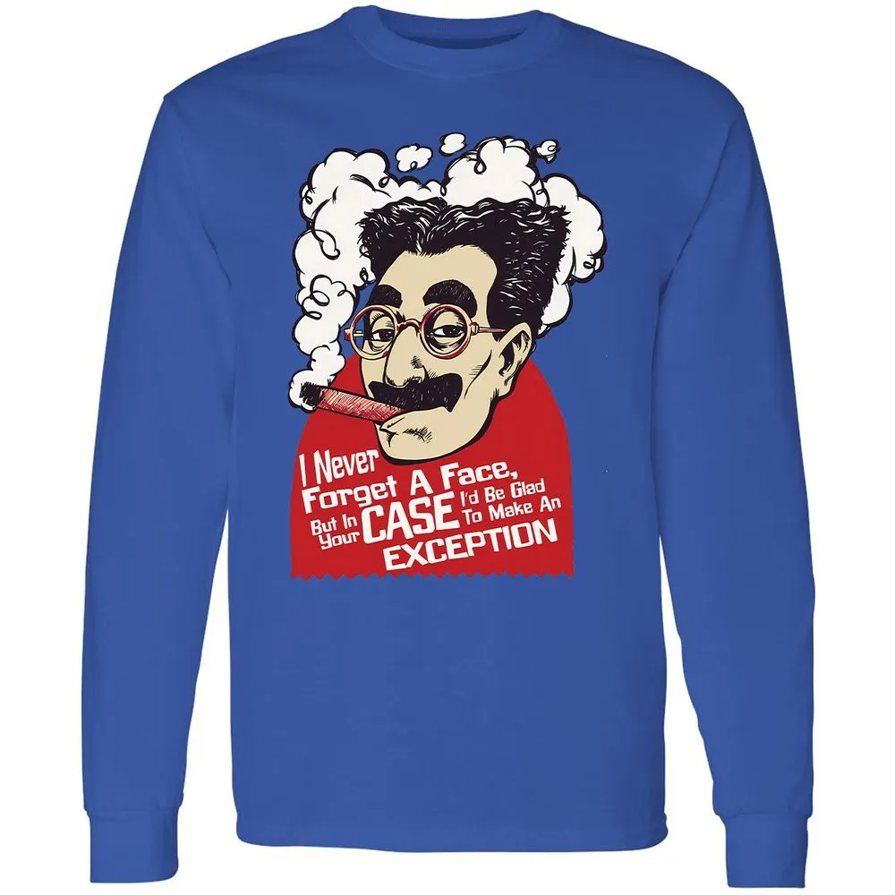 Long Sleeve T-Shirt - 1FAJANXJ - Royal - 4