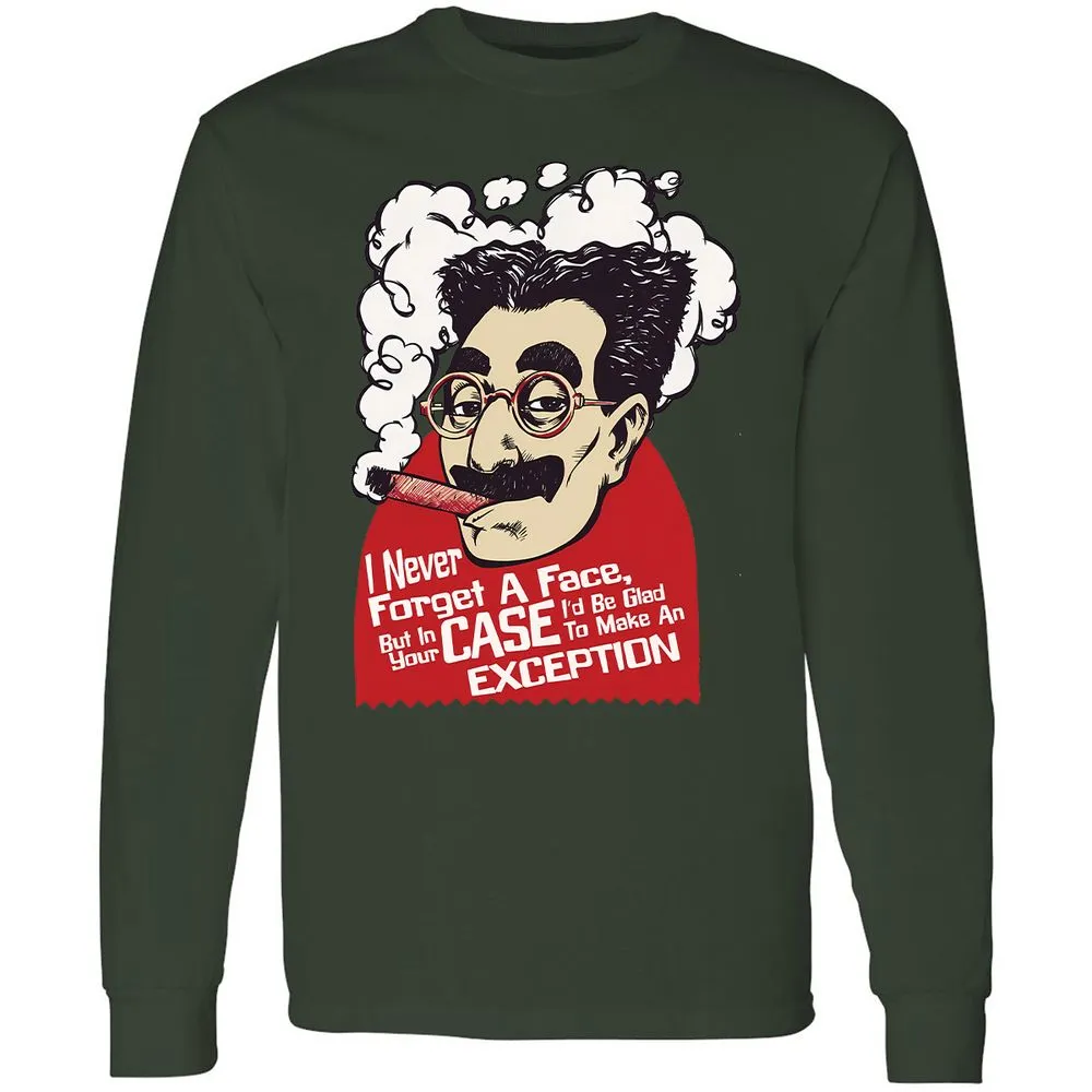 Long Sleeve T-Shirt - 1FAJANXJ - Forest Green - 8