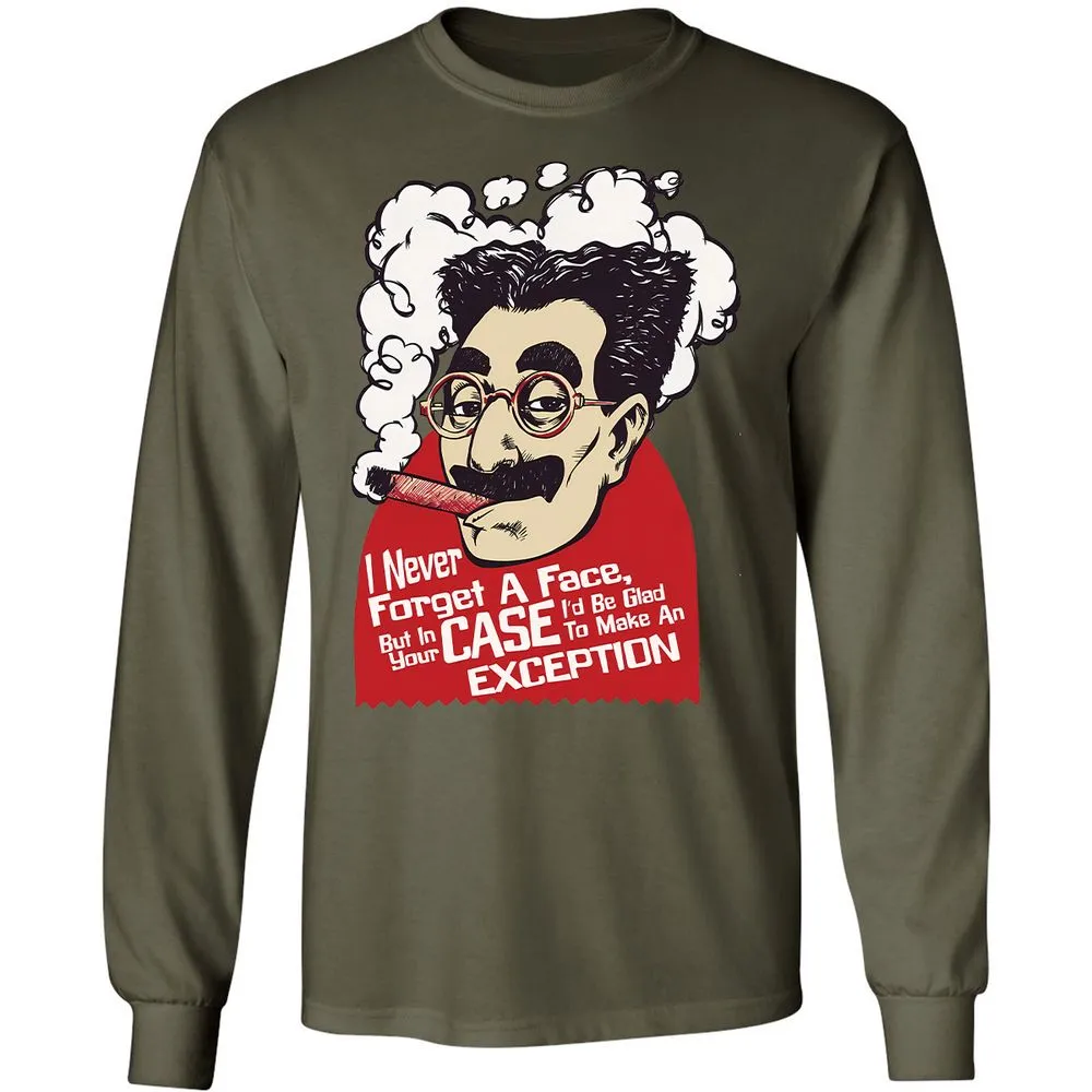 Long Sleeve T-Shirt - 1FAJANXJ - Military Green - 7