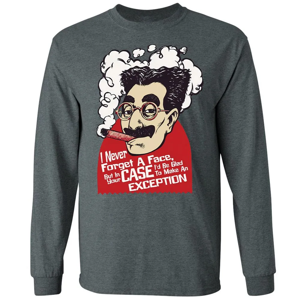 Long Sleeve T-Shirt - 1FAJANXJ - Dark Heather - 15