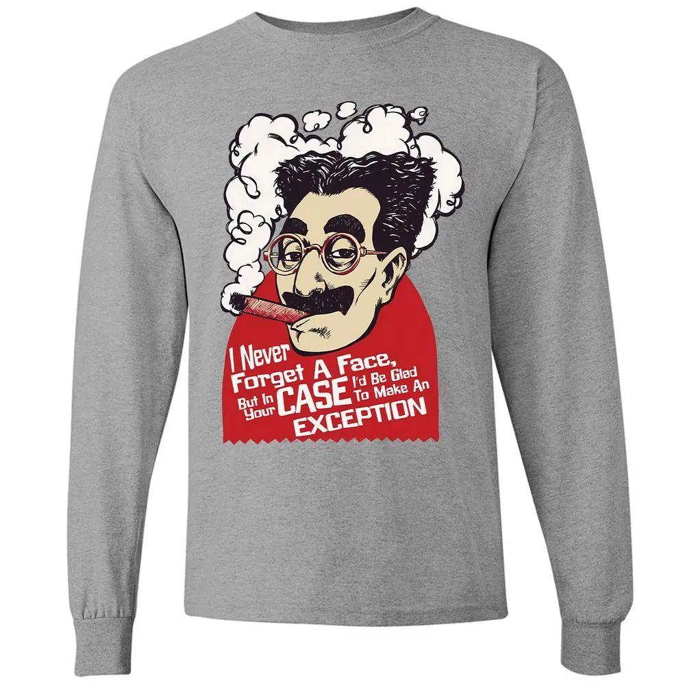 Long Sleeve T-Shirt - 1FAJANXJ - Graphite Heather - 6