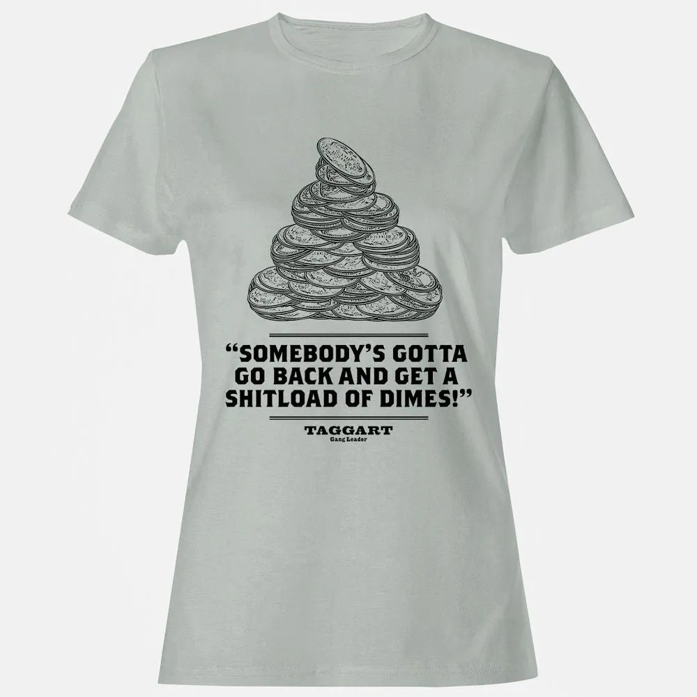 Women's T-Shirt - C6YTJURU - Ash - 2