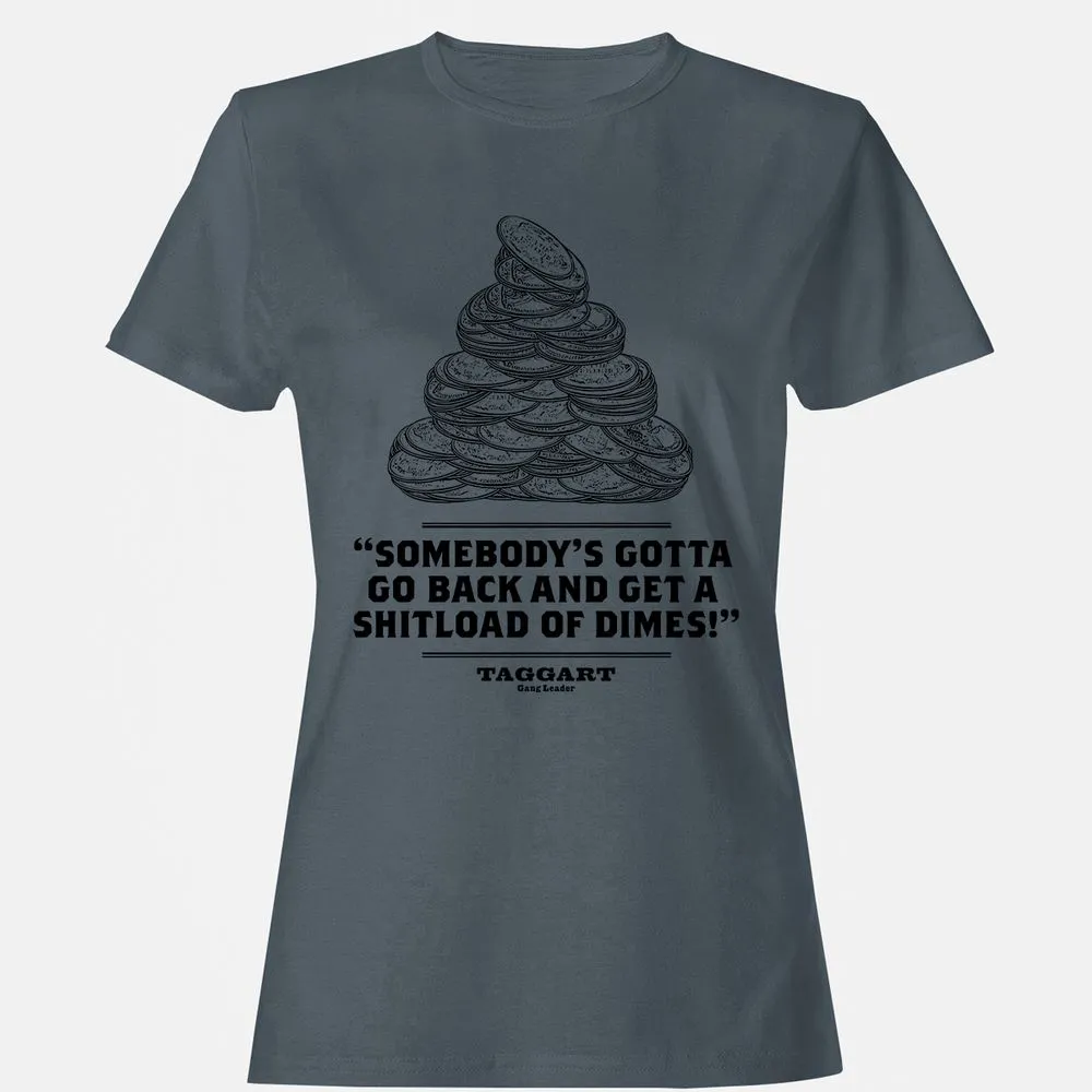 Women's T-Shirt - C6YTJURU - Charcoal - 3