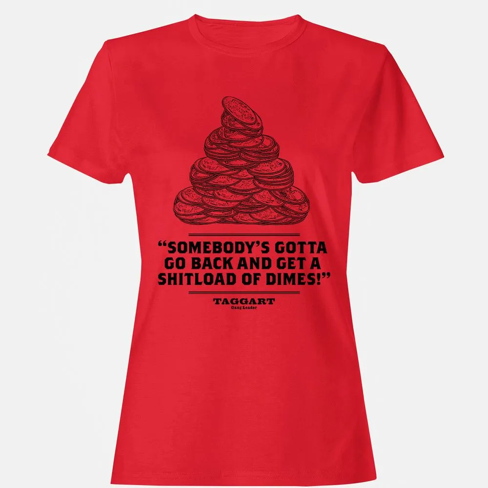 Women's T-Shirt - C6YTJURU - Red - 13
