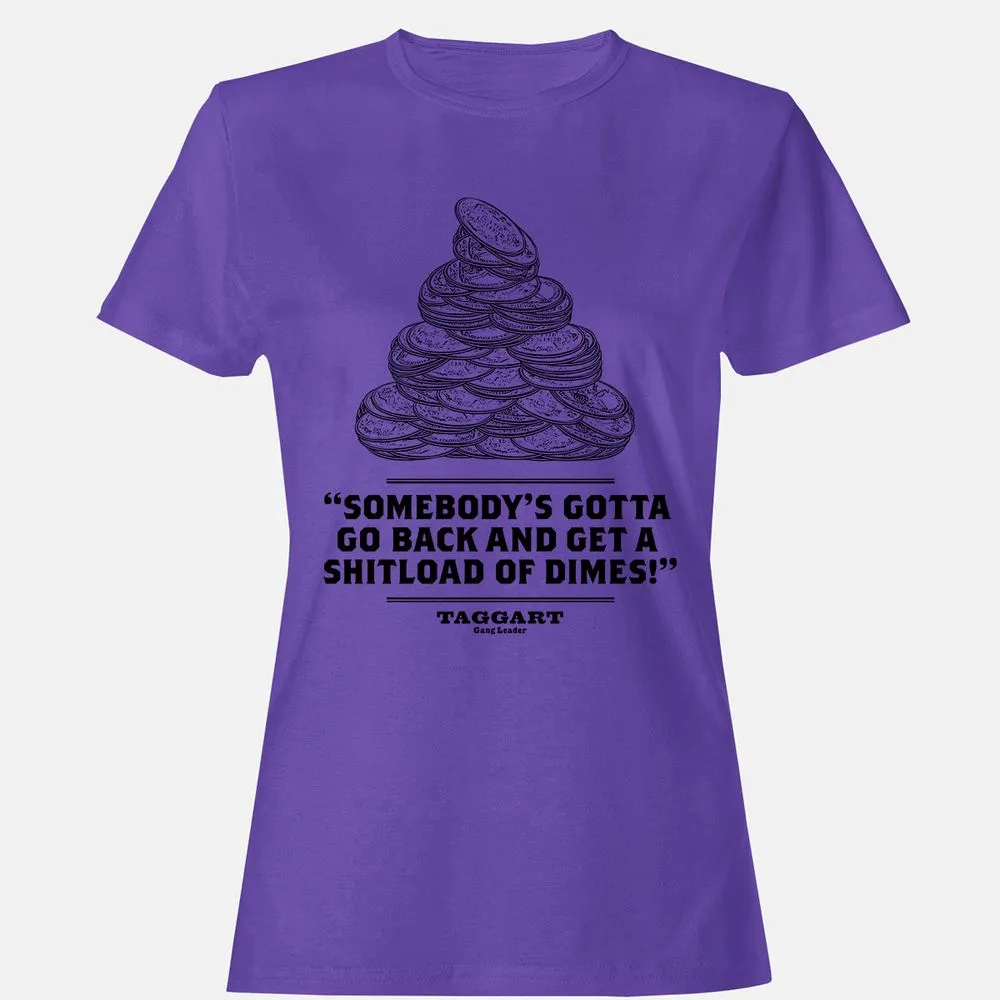 Women's T-Shirt - C6YTJURU - Purple - 12