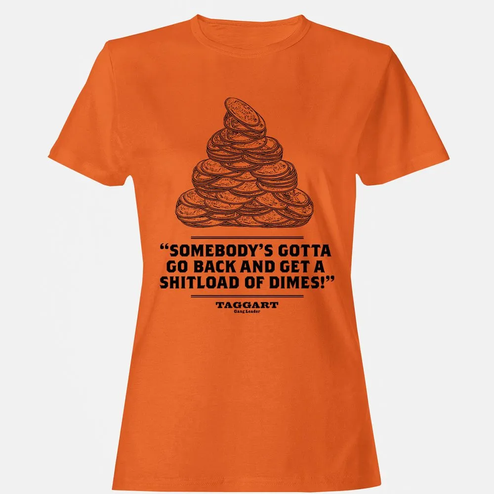Women's T-Shirt - C6YTJURU - Orange - 11