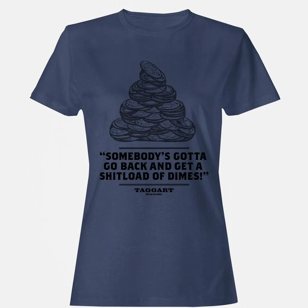 Women's T-Shirt - C6YTJURU - Navy - 10