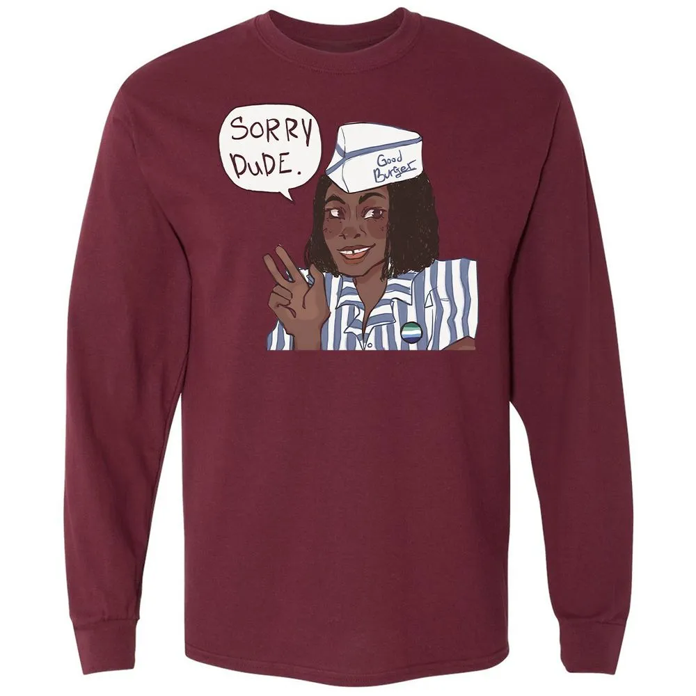 Long Sleeve T-Shirt - 3K1UXE3F - Maroon - 11