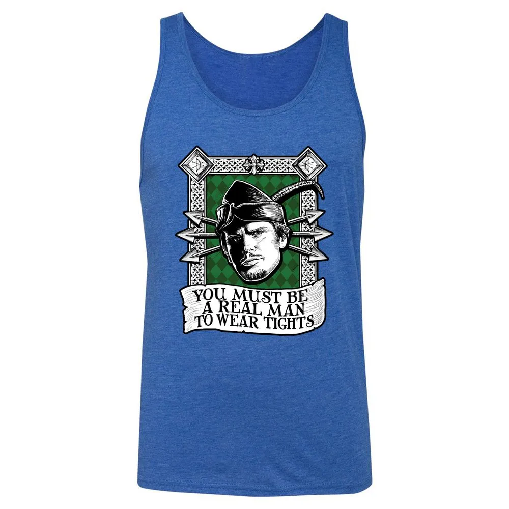 Unisex Jersey Tank - BMQEDYWQ - True Royal Triblend - 12