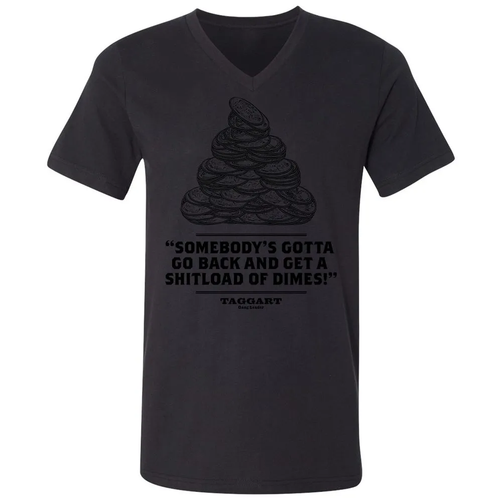 Unisex V-Neck T-Shirt - RCCSF3K4 - Black - 16