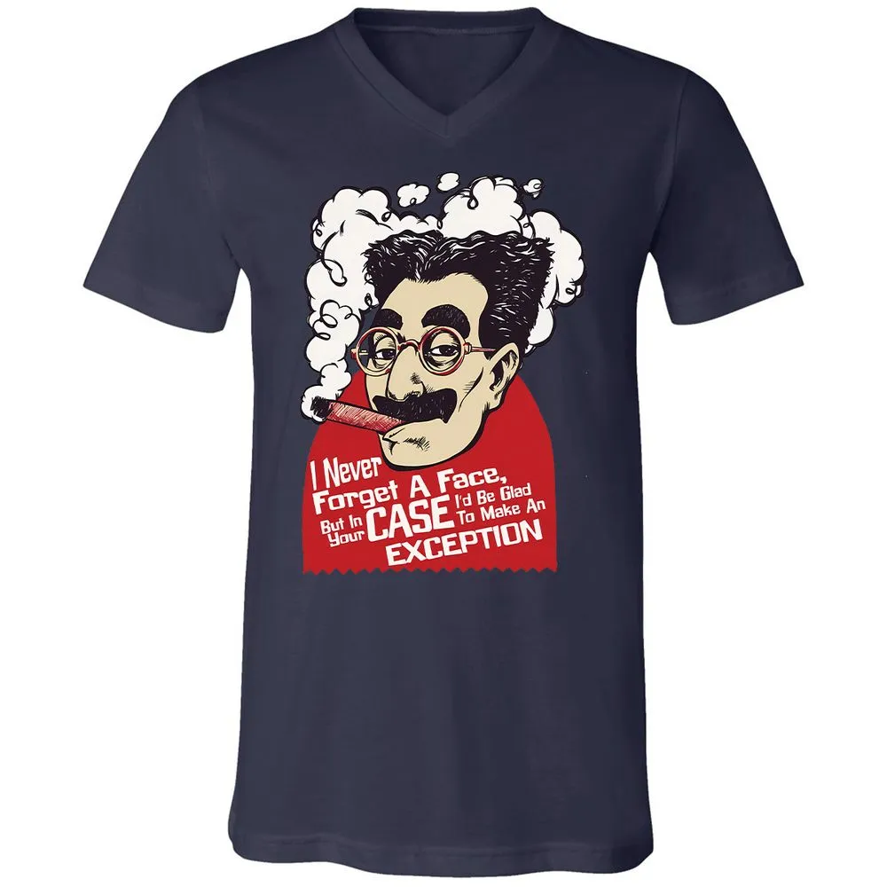 Unisex V-Neck T-Shirt - A34NAK4N - Navy - 9