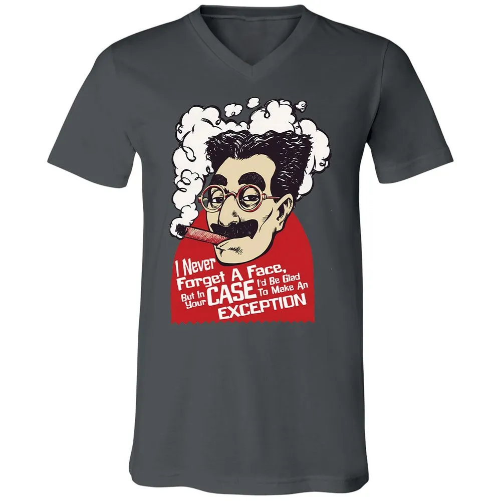 Unisex V-Neck T-Shirt - A34NAK4N - Asphalt - 12
