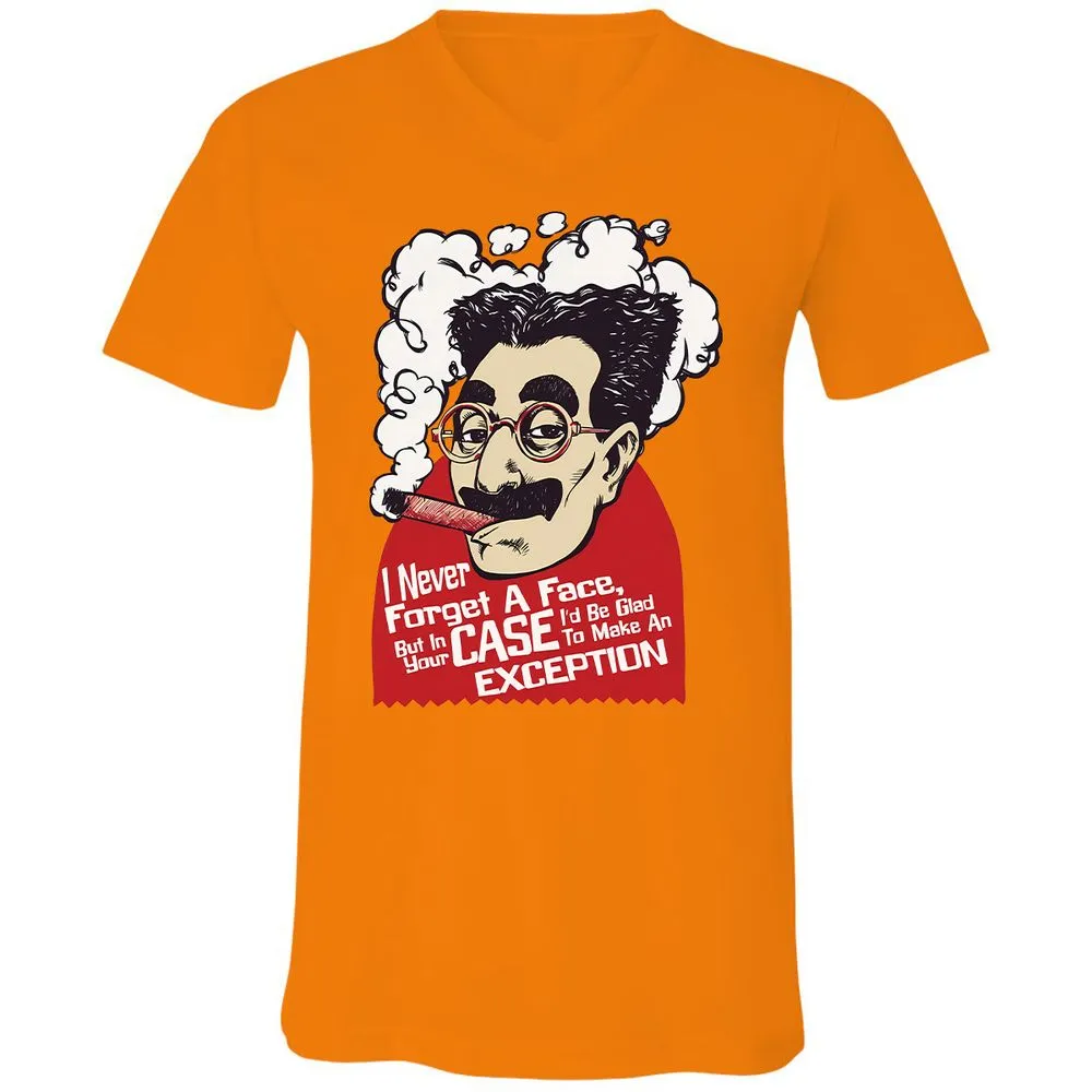Unisex V-Neck T-Shirt - A34NAK4N - Orange - 11