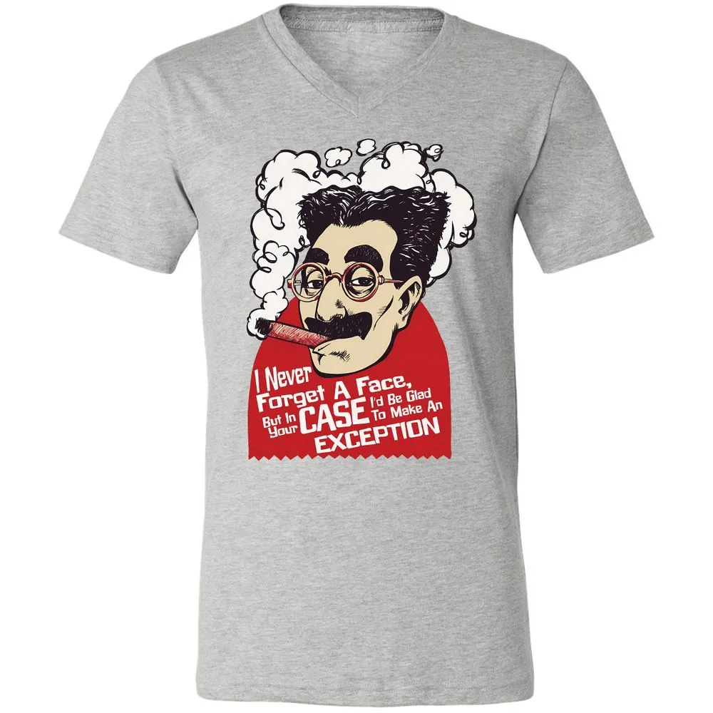 Unisex V-Neck T-Shirt - A34NAK4N - Athletic Heather - 7