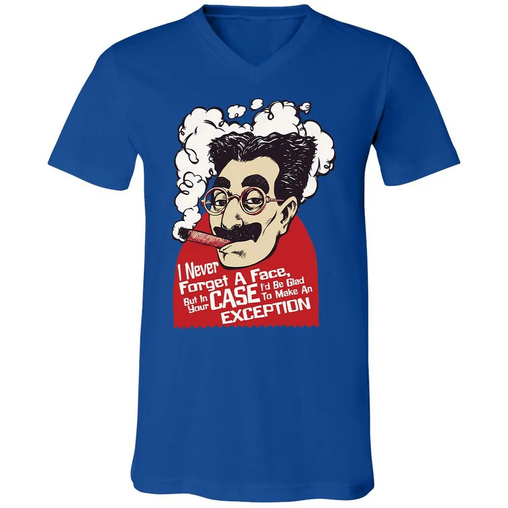 Unisex V-Neck T-Shirt - A34NAK4N - True Royal - 4