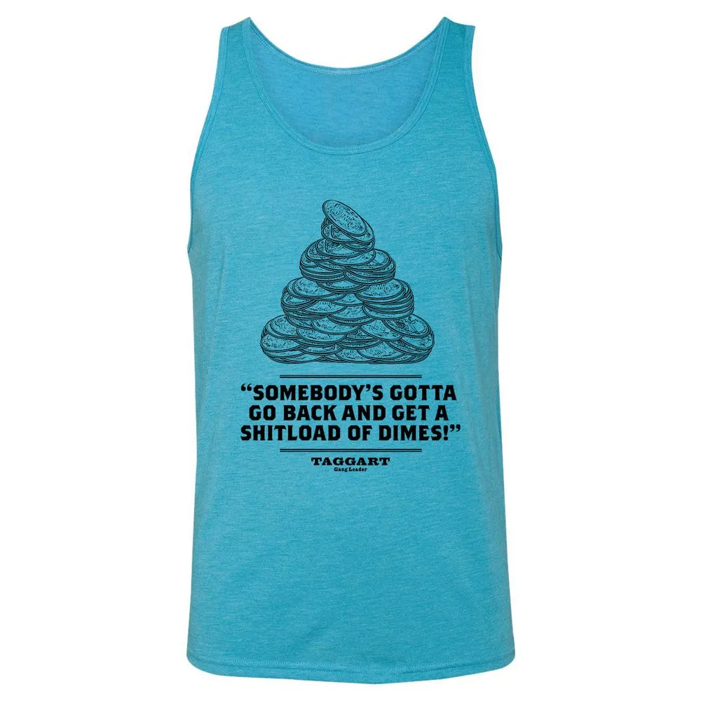 Unisex Jersey Tank - 1S1YVBUX - Aqua Triblend - 3