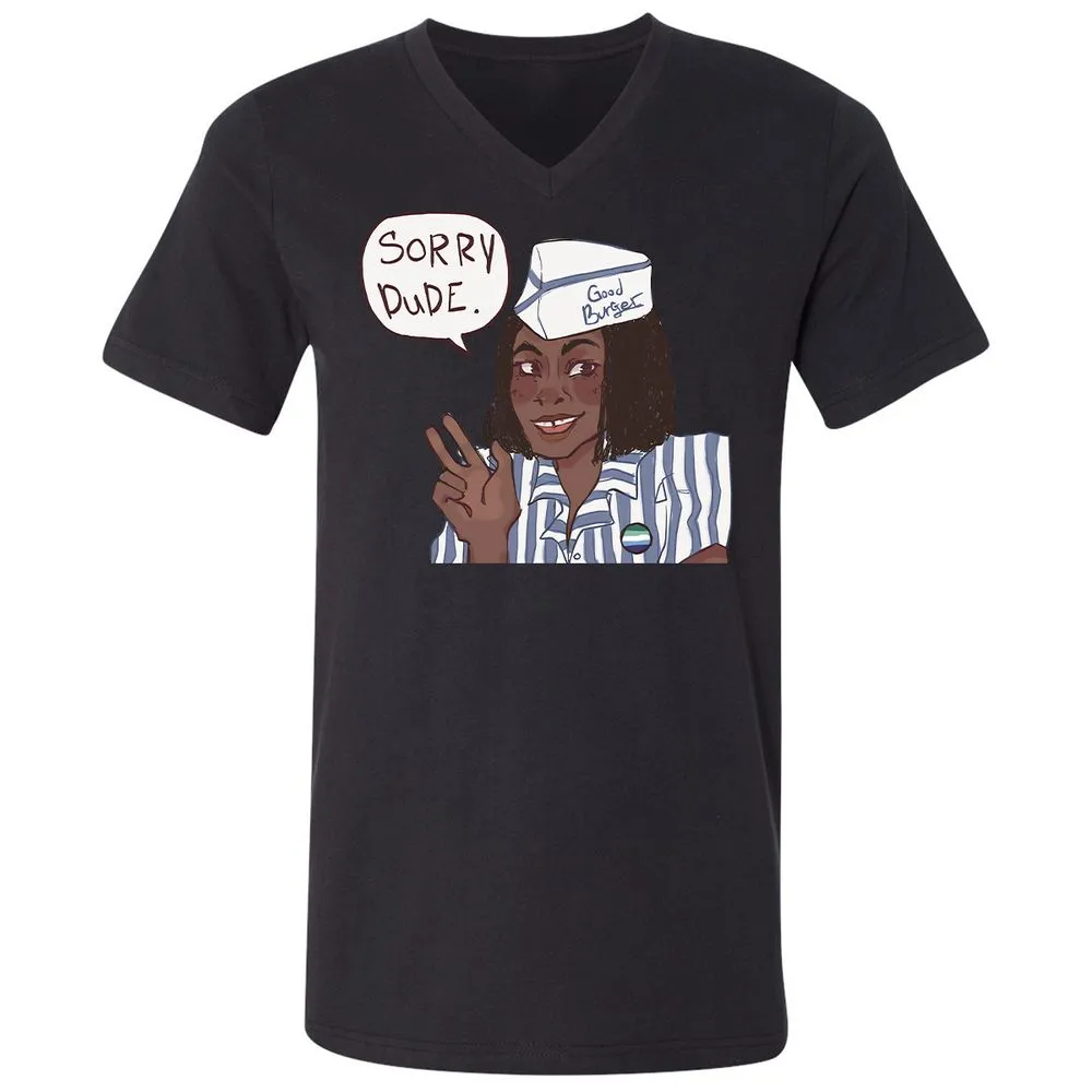 Unisex V-Neck T-Shirt - GDRYEMTK - Black - 16