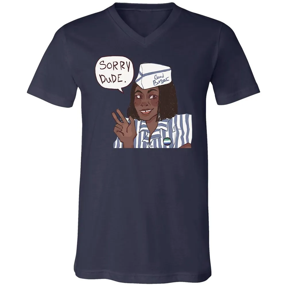 Unisex V-Neck T-Shirt - GDRYEMTK - Navy - 9
