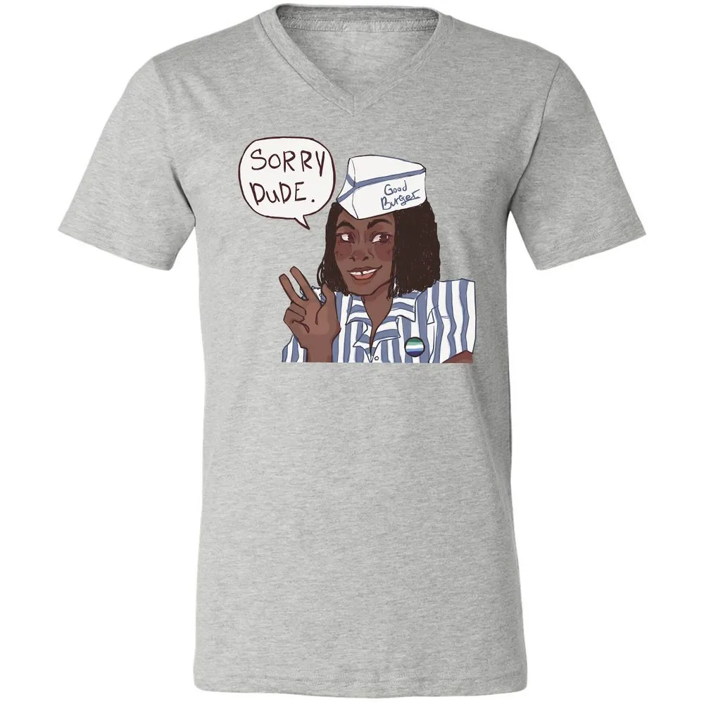Unisex V-Neck T-Shirt - GDRYEMTK - Athletic Heather - 7