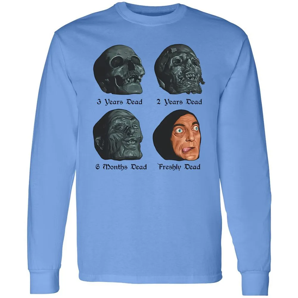 Long Sleeve T-Shirt - YHZ1VSPV - Carolina Blue - 2