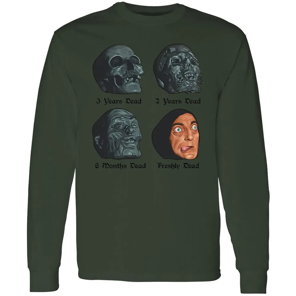 Long Sleeve T-Shirt - YHZ1VSPV - Forest Green - 8
