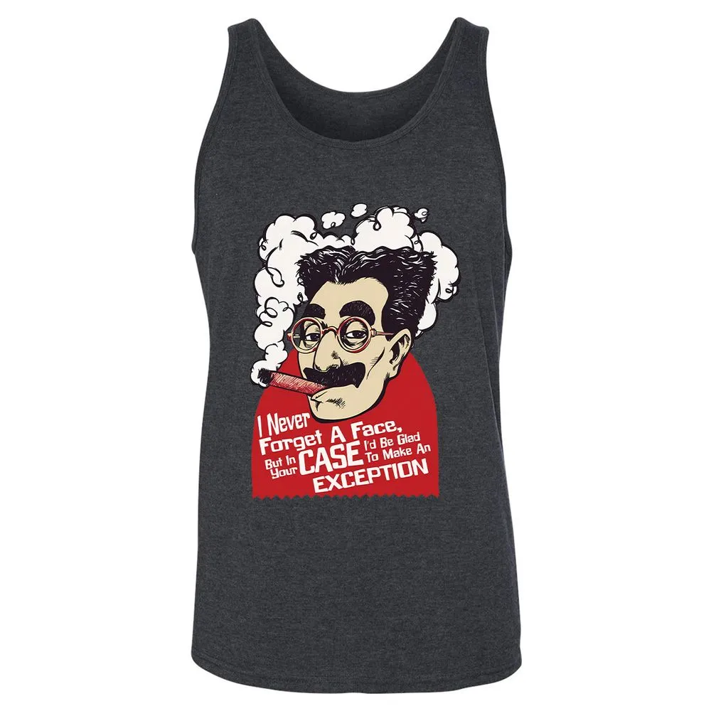 Unisex Jersey Tank - 1B4UFQE4 - Dark Grey Heather - 6