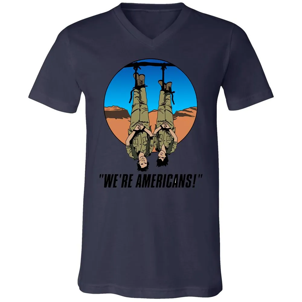 Unisex V-Neck T-Shirt - XPW1GD1X - Navy - 9