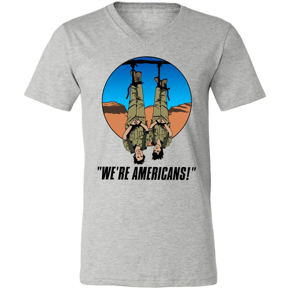 Unisex V-Neck T-Shirt - XPW1GD1X - Athletic Heather - 7