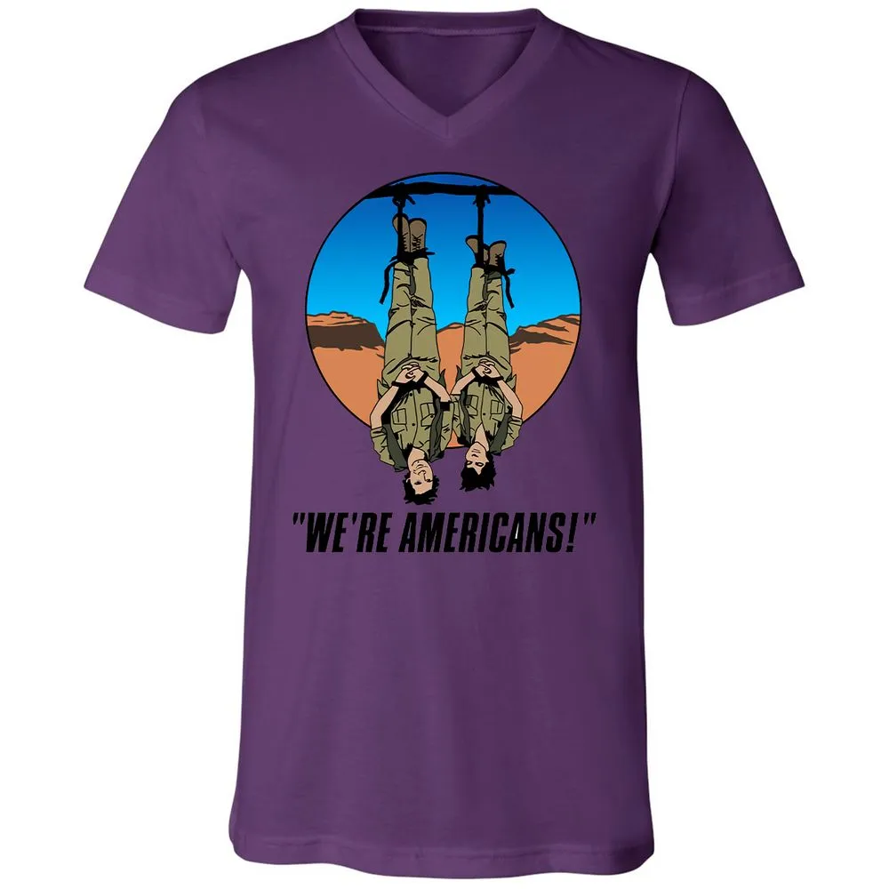 Unisex V-Neck T-Shirt - XPW1GD1X - Team Purple - 2